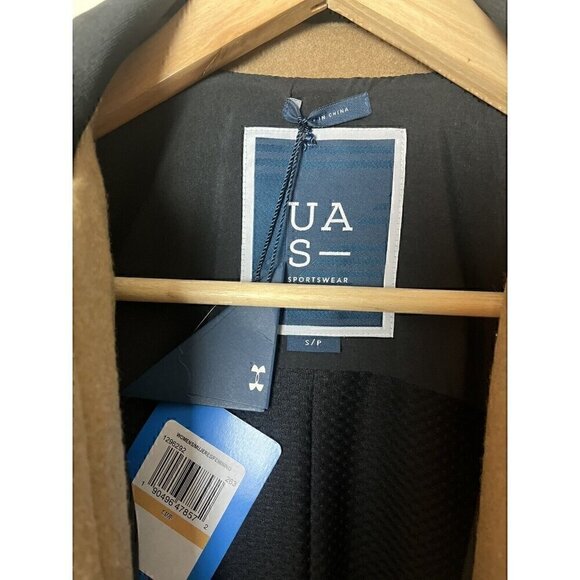 NWT Under Armour UAS Rugby Trench Melton Wool Coat S - Picture 7 of 8